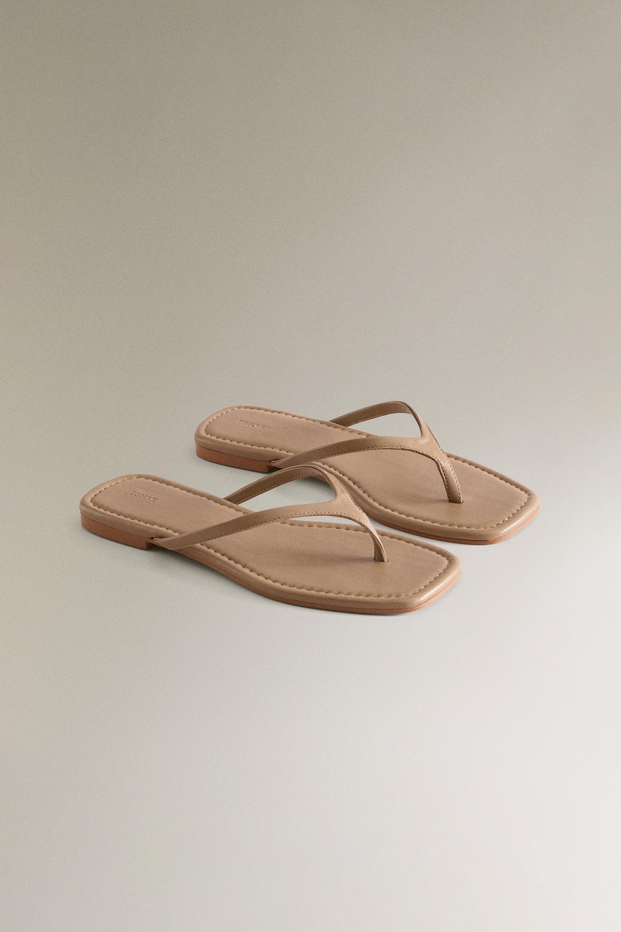 MINIMALIST LEATHER SANDALS